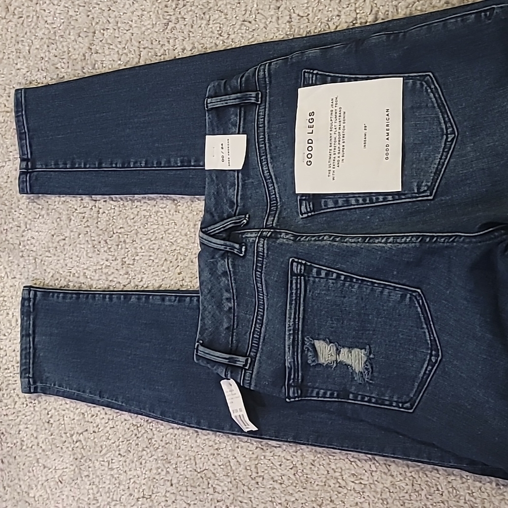 Good American Denim size 24. NWT
